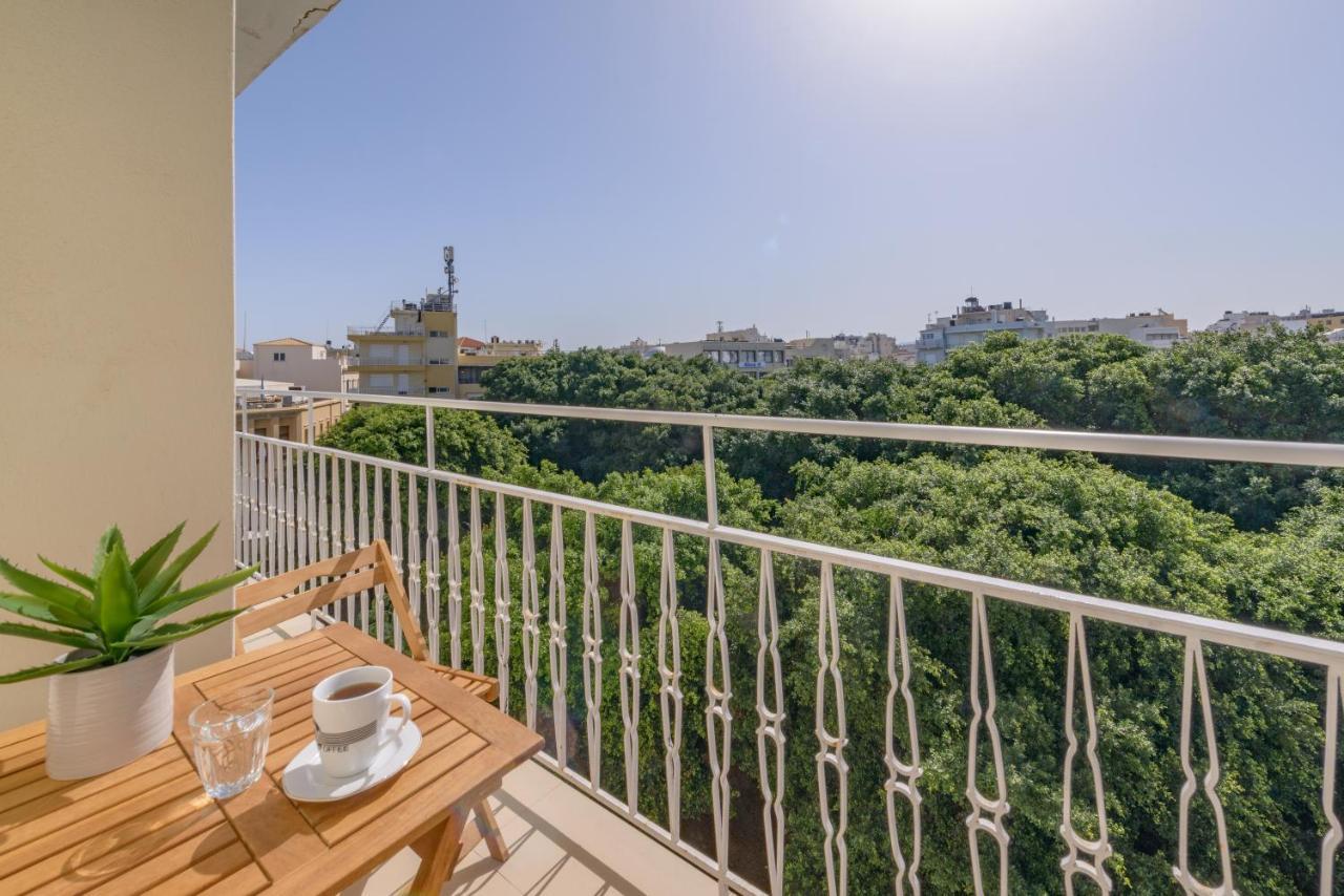 Theotokopoulos Park Renovated Apartment كاندية المظهر الخارجي الصورة